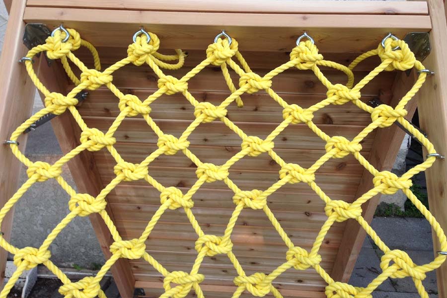 In-house Adventure Activity — DIY Rope Ladder and Climbing Net